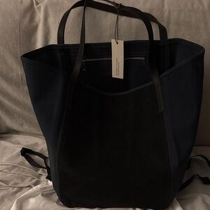 NWT Graf Lantz Suede & Leather City Tote